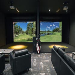 Instalacja w komercyjne symulatora golfa