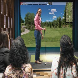 Instalacja w komercyjne symulatora golfa